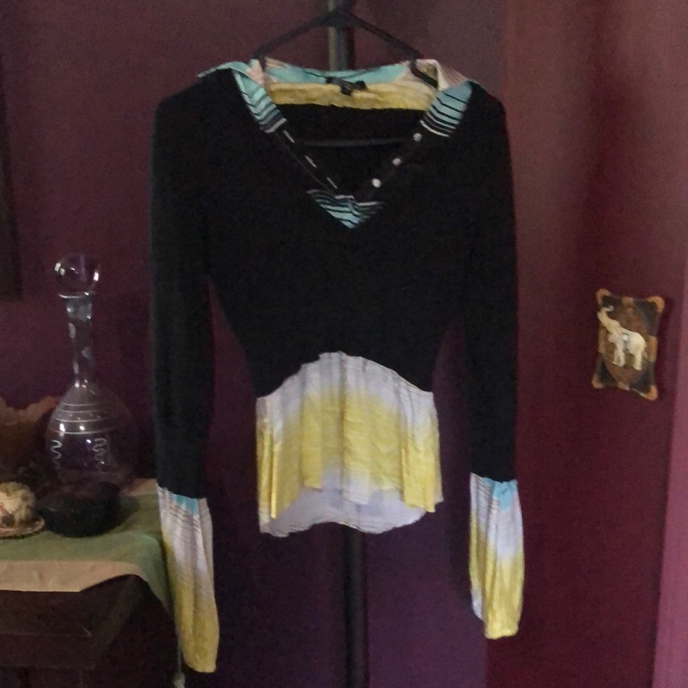 Vintage Bebe silk shirt